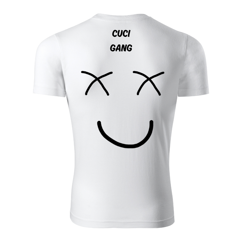 CUCI GANG SMILE TEE – WHITE 🤍